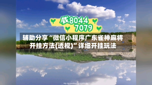 辅助分享“微信小程序广东雀神麻将开挂方法(透视)	”详细开挂玩法-第1张图片