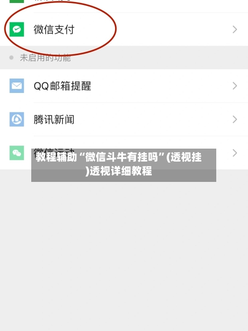 教程辅助“微信斗牛有挂吗”(透视挂)透视详细教程-第1张图片