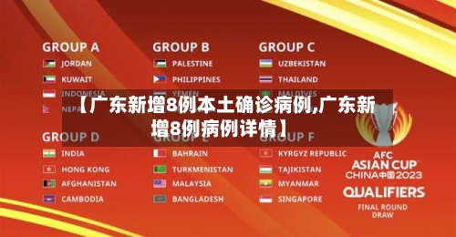 【广东新增8例本土确诊病例,广东新增8例病例详情】-第1张图片