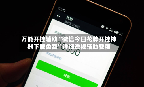 万能开挂辅助“微信今日花牌开挂神器下载免费	”详细透视辅助教程-第1张图片