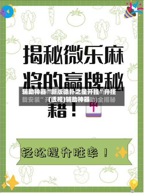 辅助神器“新版德扑之星开挂	”开挂(透视)辅助神器-第1张图片