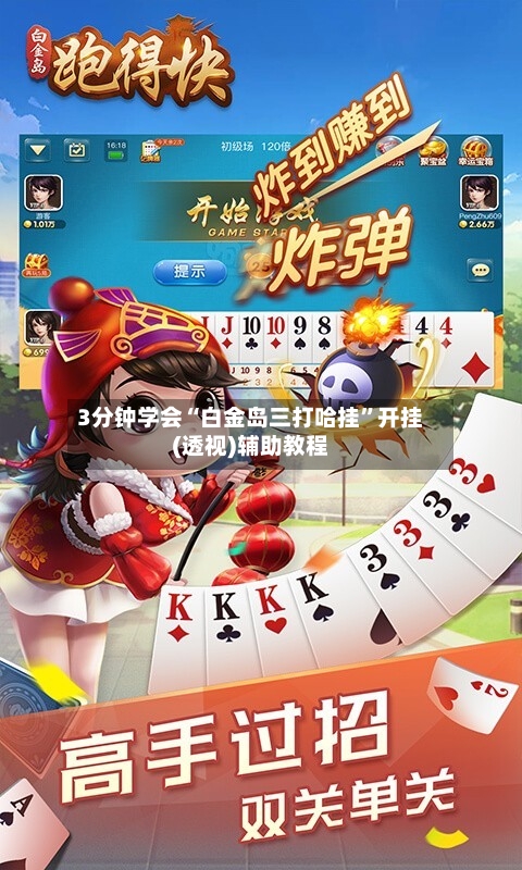 3分钟学会“白金岛三打哈挂	”开挂(透视)辅助教程-第1张图片