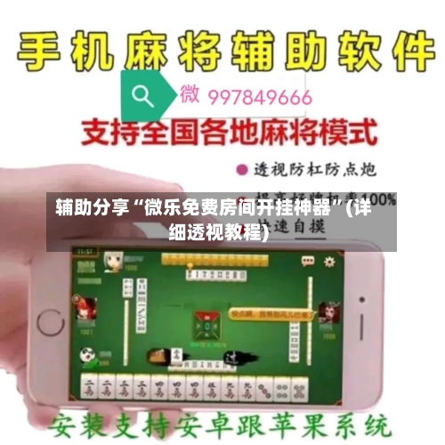 辅助分享“微乐免费房间开挂神器	”(详细透视教程)-第1张图片