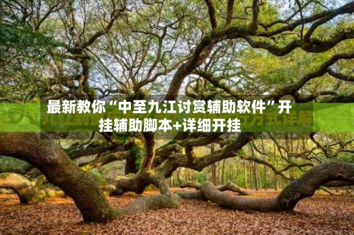 最新教你“中至九江讨赏辅助软件	”开挂辅助脚本+详细开挂-第1张图片