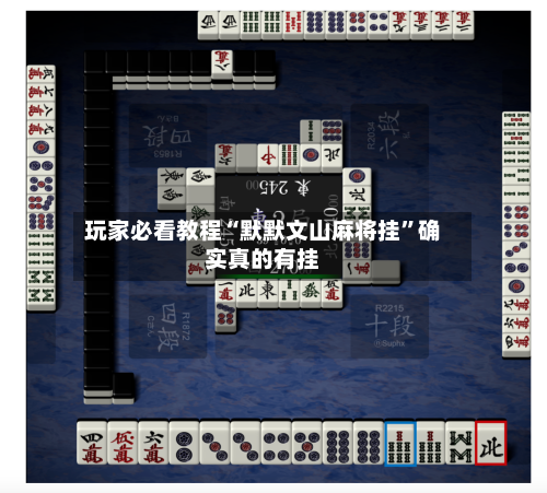 玩家必看教程“默默文山麻将挂”确实真的有挂-第1张图片