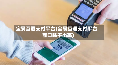 宝易互通支付平台(宝易互通支付平台窗口跳不出来)-第1张图片