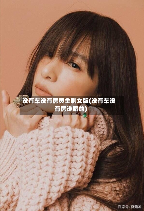 没有车没有房黄金剩女版(没有车没有房谁唱的)-第1张图片