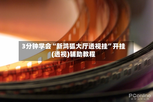 3分钟学会“新鸿狐大厅透视挂”开挂(透视)辅助教程-第1张图片