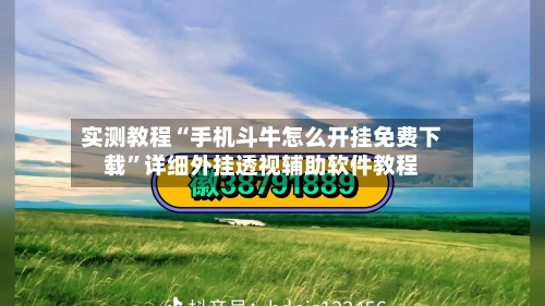 实测教程“手机斗牛怎么开挂免费下载	”详细外挂透视辅助软件教程-第1张图片