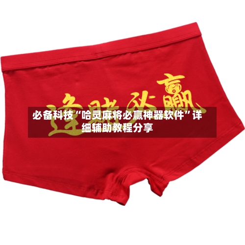 必备科技“哈灵麻将必赢神器软件	”详细辅助教程分享-第1张图片