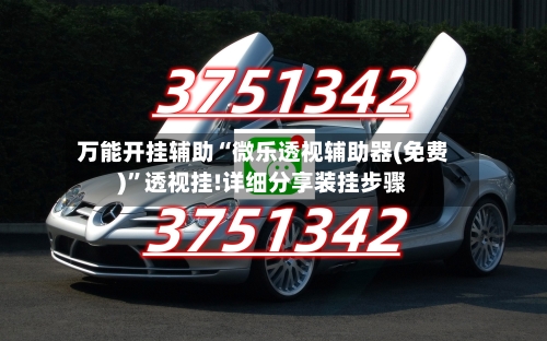 万能开挂辅助“微乐透视辅助器(免费)”透视挂!详细分享装挂步骤-第1张图片