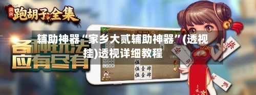 辅助神器“家乡大贰辅助神器”(透视挂)透视详细教程-第1张图片