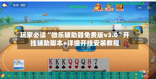 玩家必读“微乐辅助器免费版v3.0”开挂辅助脚本+详细开挂安装教程-第1张图片