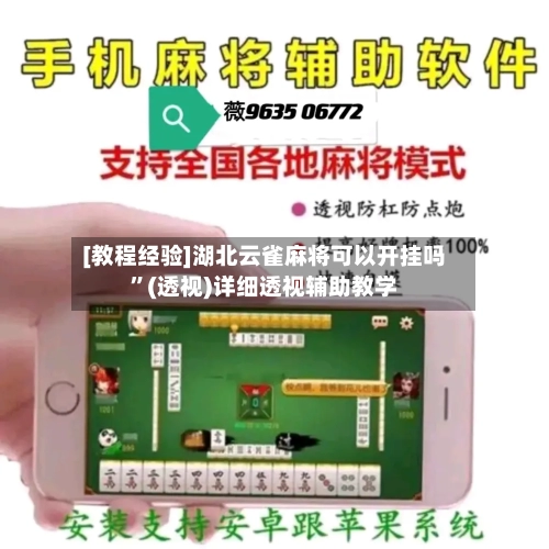 [教程经验]湖北云雀麻将可以开挂吗	”(透视)详细透视辅助教学-第1张图片