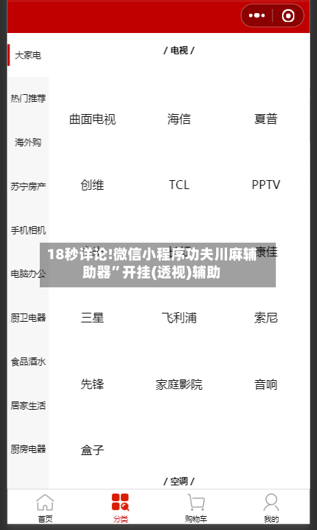18秒详论!微信小程序功夫川麻辅助器	”开挂(透视)辅助-第1张图片