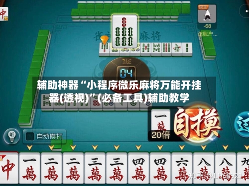 辅助神器“小程序微乐麻将万能开挂器(透视)	”(必备工具)辅助教学-第1张图片
