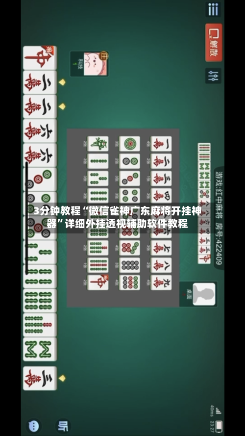 3分钟教程“微信雀神广东麻将开挂神器	”详细外挂透视辅助软件教程-第1张图片