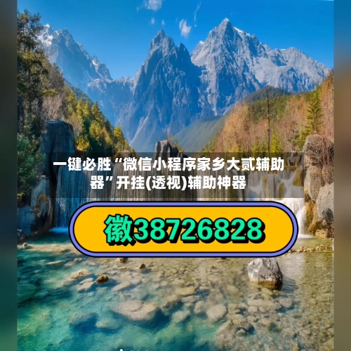 一键必胜“微信小程序家乡大贰辅助器”开挂(透视)辅助神器-第1张图片