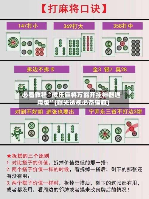 必看教程“微乐麻将万能开挂神器通用版	”(曝光透视必备猫腻)-第1张图片