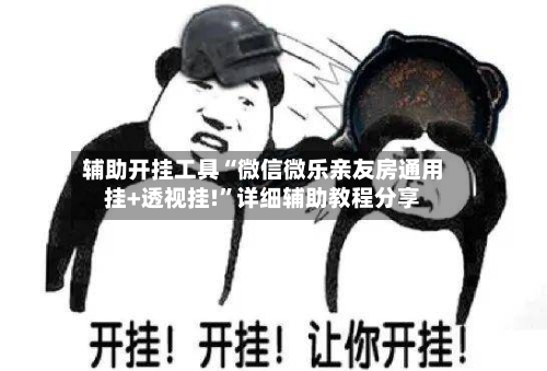 辅助开挂工具“微信微乐亲友房通用挂+透视挂!”详细辅助教程分享-第1张图片