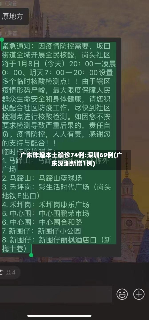 广东昨增本土确诊74例:深圳69例(广东深圳新增1例)-第1张图片