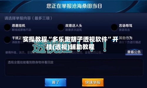 实操教程“多乐跑胡子透视软件”开挂(透视)辅助教程-第1张图片