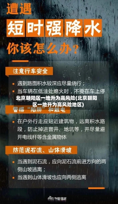 北京朝阳区一地升为高风险(北京朝阳区一地升为高风险地区)-第1张图片