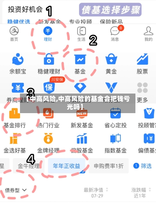 【中高风险,中高风险的基金会把钱亏光吗】-第1张图片