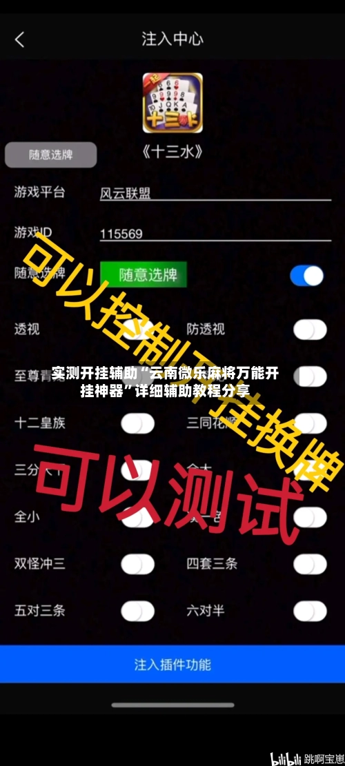 实测开挂辅助“云南微乐麻将万能开挂神器	”详细辅助教程分享-第1张图片