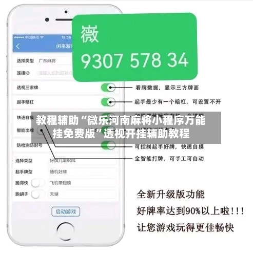 教程辅助“微乐河南麻将小程序万能挂免费版	”透视开挂辅助教程-第1张图片