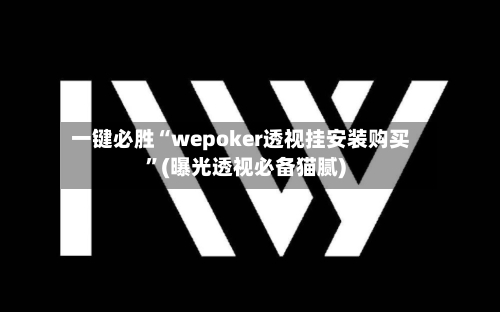 一键必胜“wepoker透视挂安装购买”(曝光透视必备猫腻)-第1张图片