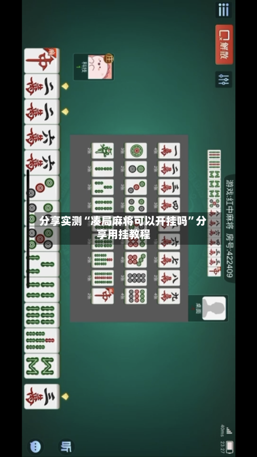 分享实测“凑局麻将可以开挂吗”分享用挂教程-第1张图片