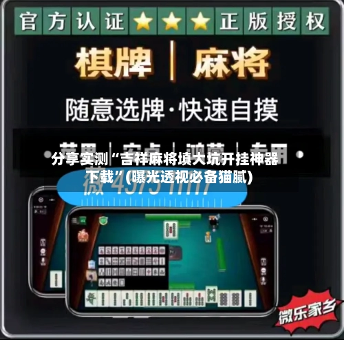 分享实测“吉祥麻将填大坑开挂神器下载	”(曝光透视必备猫腻)-第1张图片