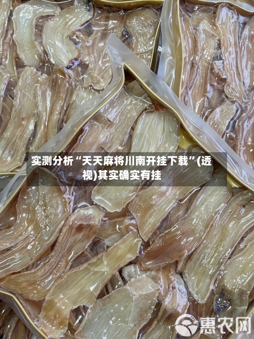 实测分析“天天麻将川南开挂下载”(透视)其实确实有挂-第1张图片