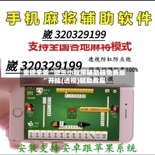 重磅来袭“微乐小程序辅助器免费版	”开挂(透视)辅助教程-第1张图片