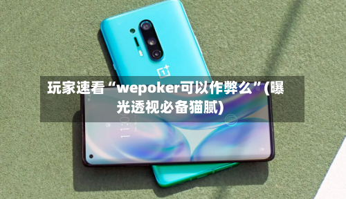 玩家速看“wepoker可以作弊么”(曝光透视必备猫腻)-第1张图片