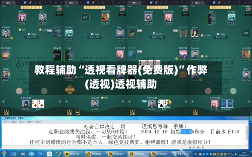 教程辅助“透视看牌器(免费版)”作弊(透视)透视辅助-第1张图片