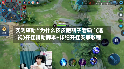 实测辅助“为什么皮皮跑胡子老输”(透视)开挂辅助脚本+详细开挂安装教程-第1张图片