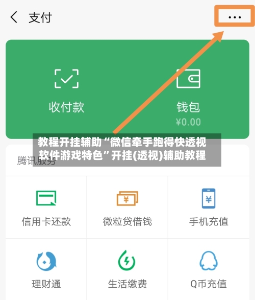 教程开挂辅助“微信牵手跑得快透视软件游戏特色”开挂(透视)辅助教程-第1张图片