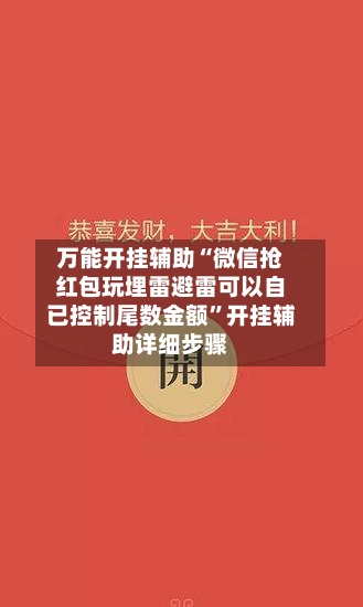 万能开挂辅助“微信抢红包玩埋雷避雷可以自已控制尾数金额”开挂辅助详细步骤-第1张图片