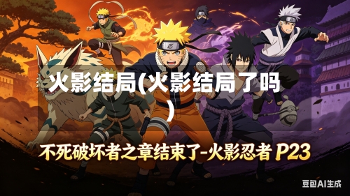 火影结局(火影结局了吗)-第1张图片
