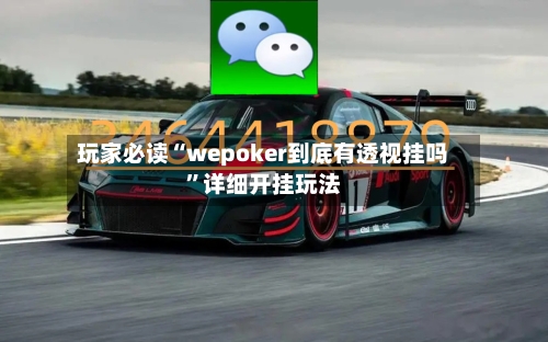 玩家必读“wepoker到底有透视挂吗”详细开挂玩法-第1张图片