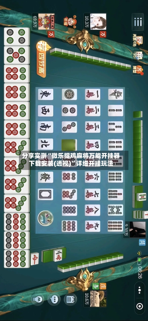 分享实测“微乐捉鸡麻将万能开挂器下载安装(透视)”详细开挂玩法-第1张图片