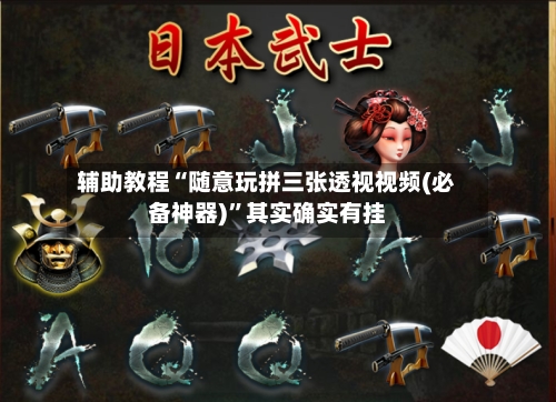 辅助教程“随意玩拼三张透视视频(必备神器)	”其实确实有挂-第1张图片