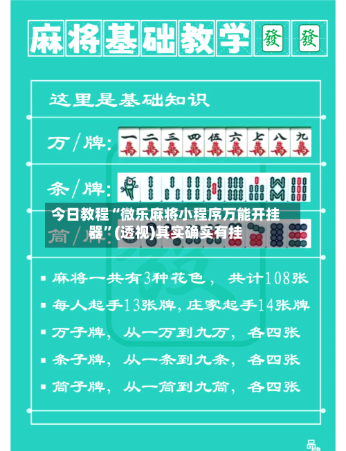 今日教程“微乐麻将小程序万能开挂器”(透视)其实确实有挂-第1张图片