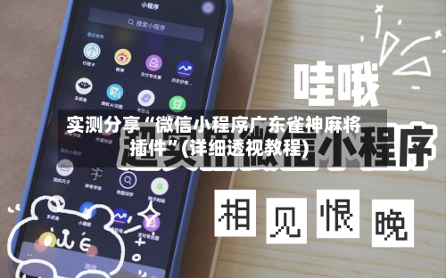 实测分享“微信小程序广东雀神麻将插件”(详细透视教程)-第1张图片