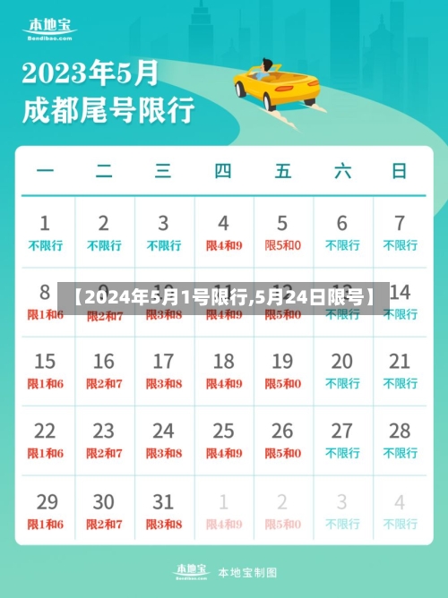 【2024年5月1号限行,5月24日限号】-第1张图片