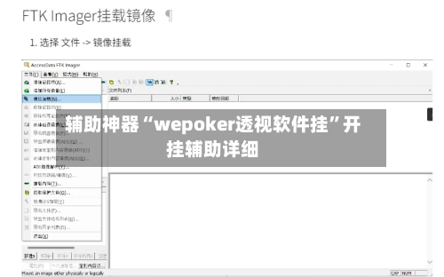 辅助神器“wepoker透视软件挂	”开挂辅助详细-第1张图片