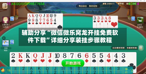 辅助分享“微信微乐窝龙开挂免费软件下载”详细分享装挂步骤教程-第1张图片