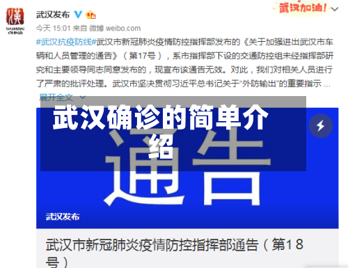 武汉确诊的简单介绍-第1张图片